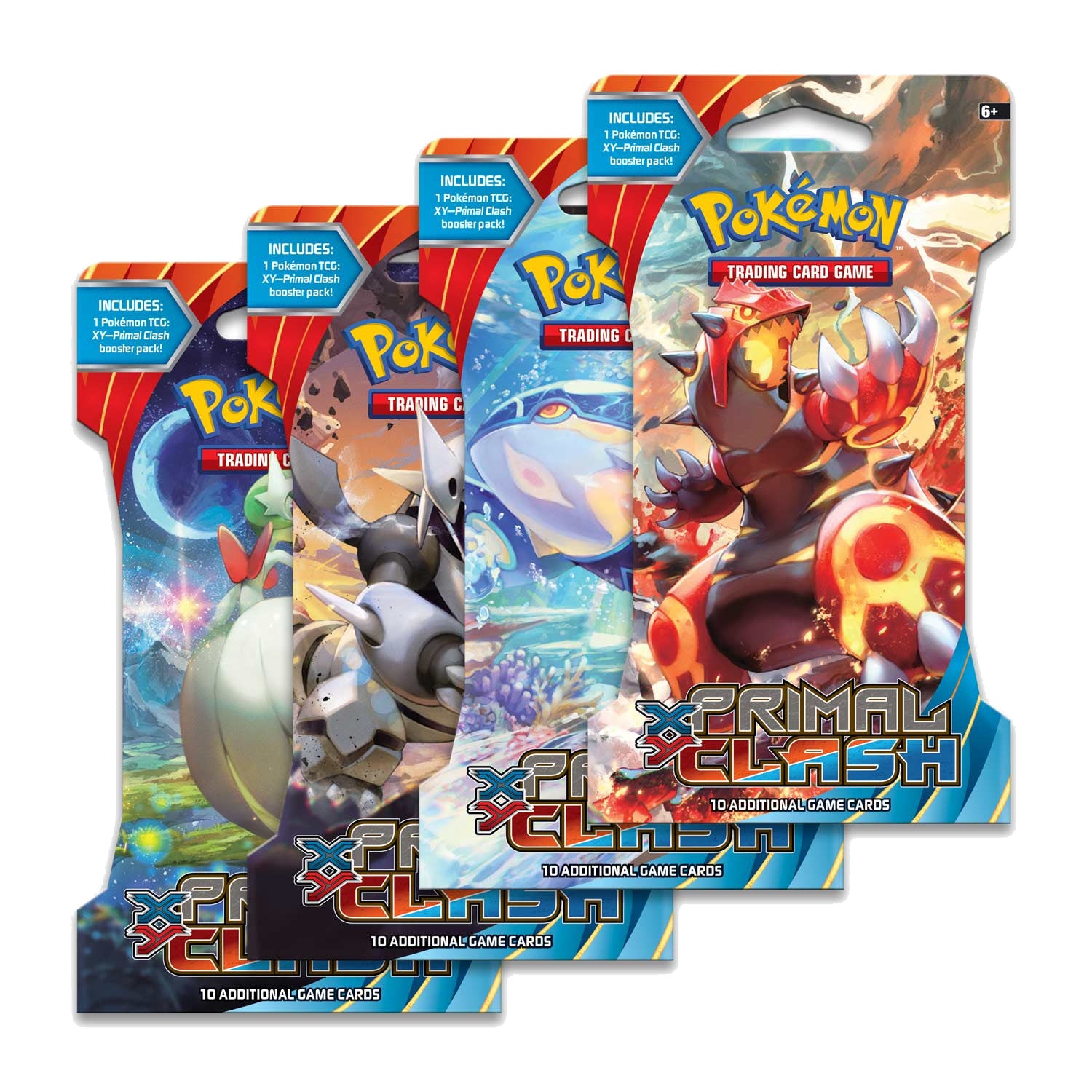 XY: Primal Clash - Sleeved Booster Pack | GrognardGamesBatavia