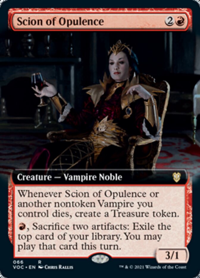 Scion of Opulence (Extended Art) [Innistrad: Crimson Vow Commander] | GrognardGamesBatavia