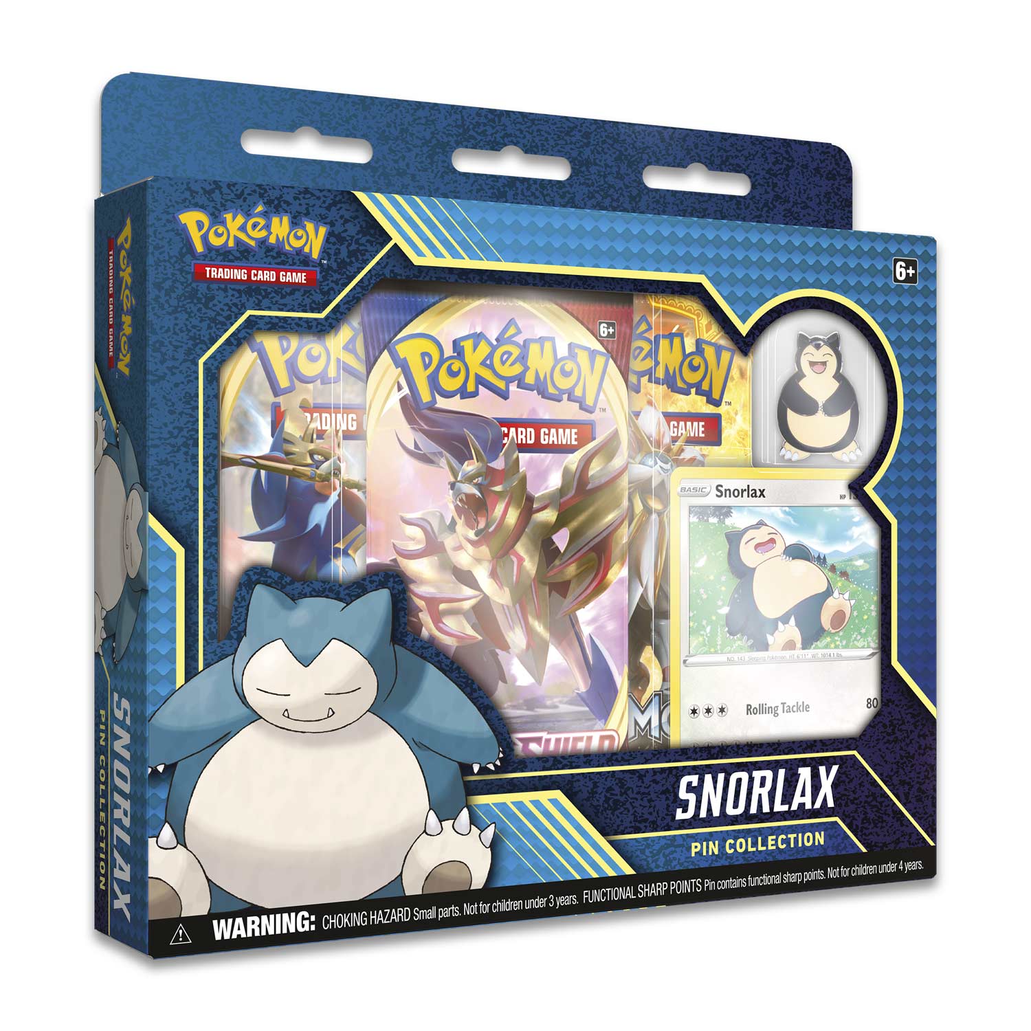 Sword & Shield - Pin Collection (Snorlax) | GrognardGamesBatavia