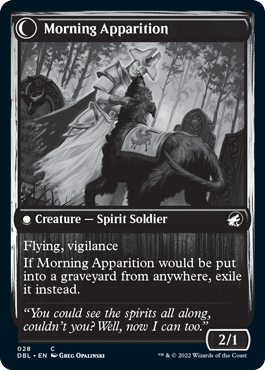 Mourning Patrol // Morning Apparition [Innistrad: Double Feature] | GrognardGamesBatavia