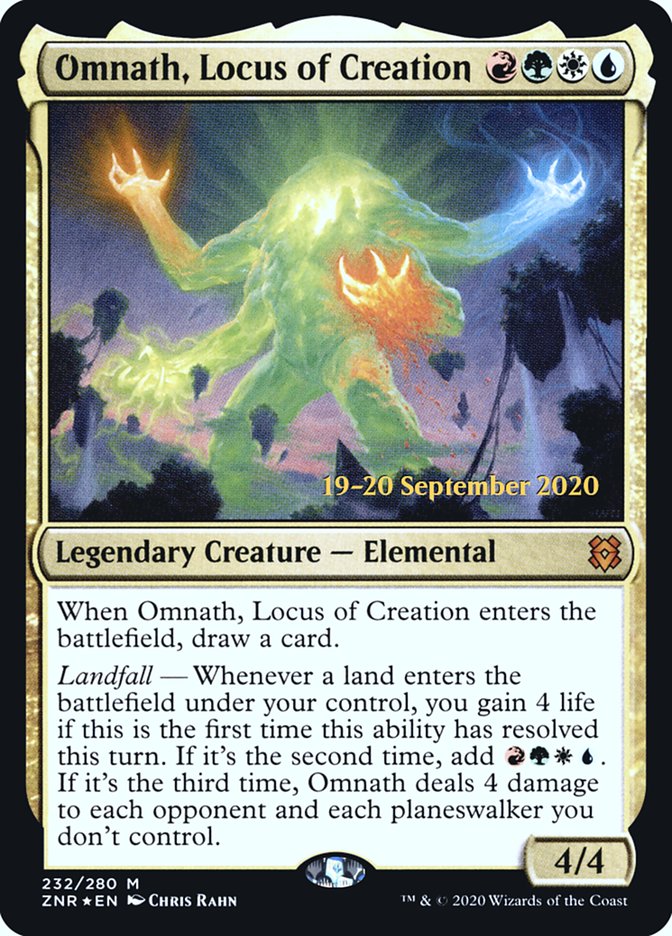 Omnath, Locus of Creation [Zendikar Rising Prerelease Promos] | GrognardGamesBatavia