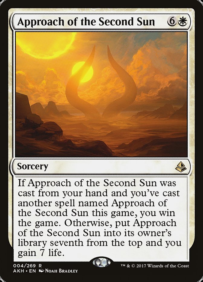 Approach of the Second Sun [Amonkhet] | GrognardGamesBatavia