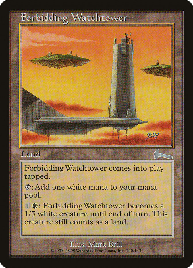 Forbidding Watchtower [Urza's Legacy] | GrognardGamesBatavia
