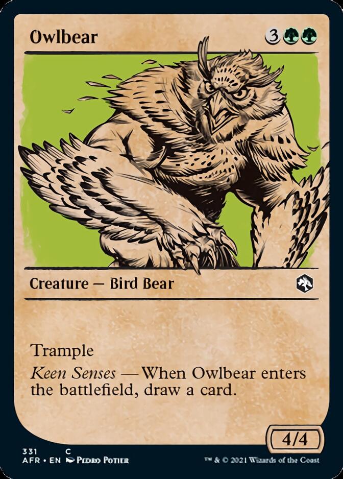 Owlbear (Showcase) [Dungeons & Dragons: Adventures in the Forgotten Realms] | GrognardGamesBatavia