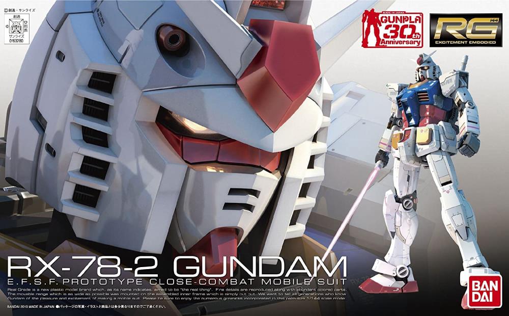 Gundam RG 1/144 RX-78-2 Gundam Model Kit | GrognardGamesBatavia