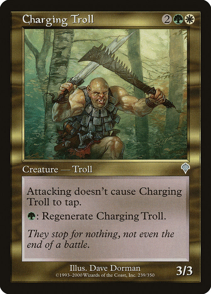 Charging Troll [Invasion] | GrognardGamesBatavia