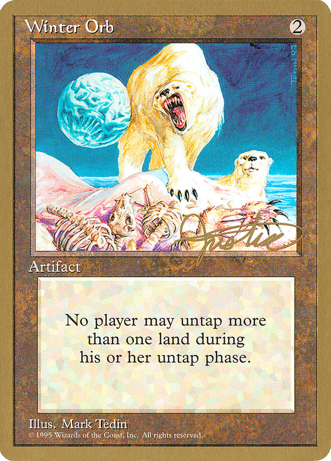 Winter Orb (Mark Justice) [Pro Tour Collector Set] | GrognardGamesBatavia