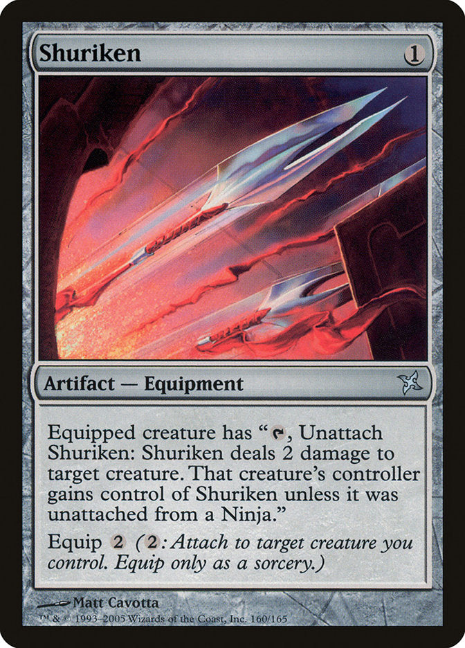 Shuriken [Betrayers of Kamigawa] | GrognardGamesBatavia