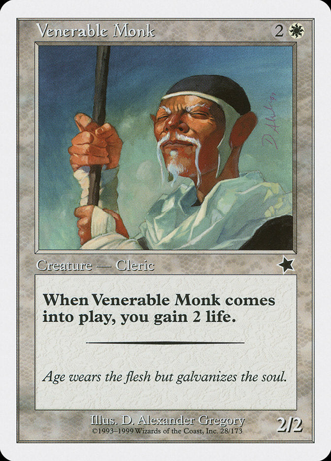 Venerable Monk [Starter 1999] | GrognardGamesBatavia