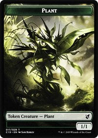 Plant // Morph Double-Sided Token [Commander 2019 Tokens] | GrognardGamesBatavia