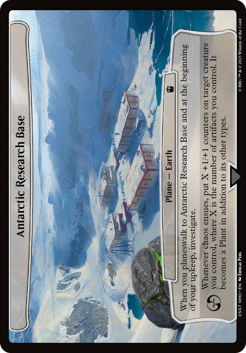 Antarctic Research Base [Planechase] | GrognardGamesBatavia