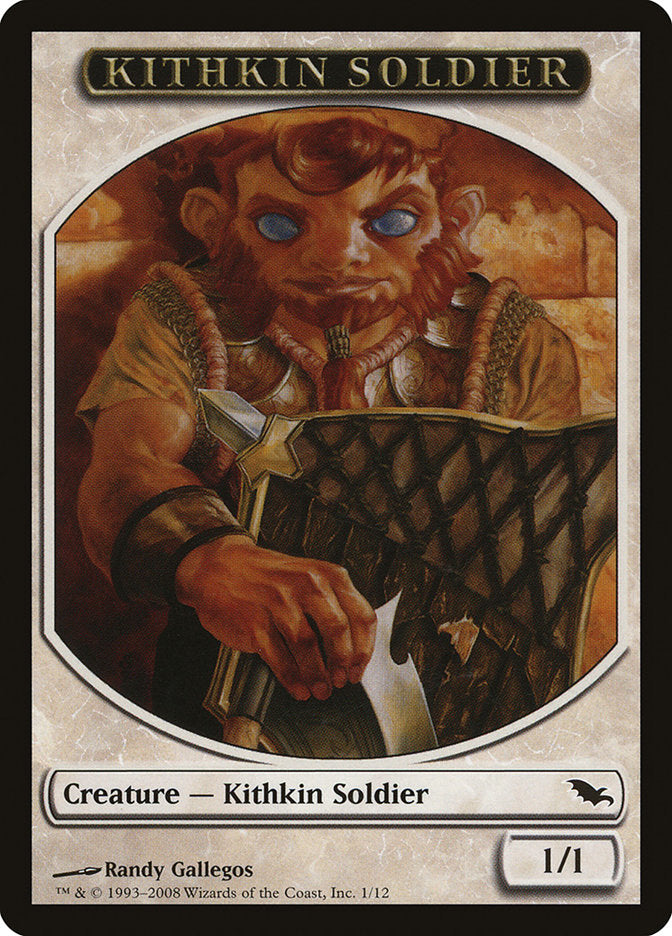 Kithkin Soldier Token [Shadowmoor Tokens] | GrognardGamesBatavia