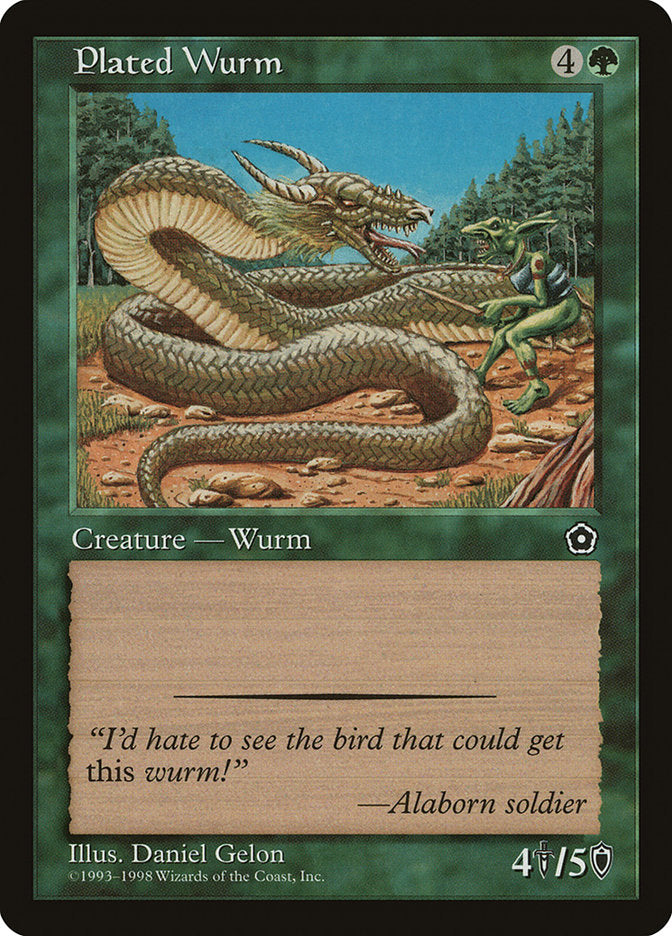 Plated Wurm [Portal Second Age] | GrognardGamesBatavia