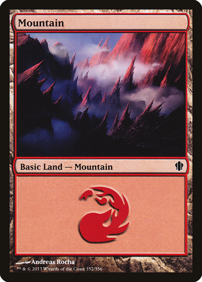 Mountain (352) [Commander 2013] | GrognardGamesBatavia