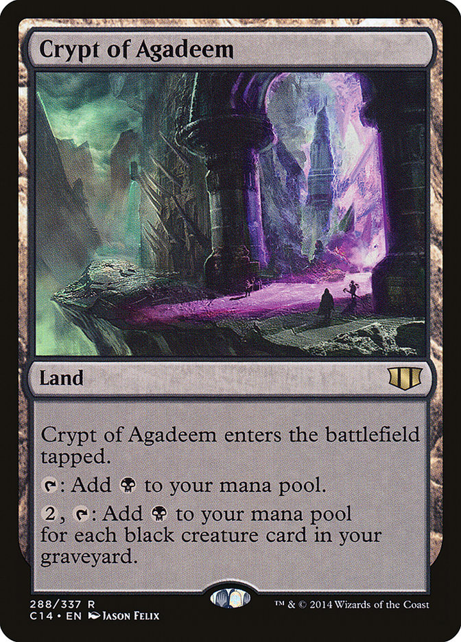 Crypt of Agadeem [Commander 2014] | GrognardGamesBatavia