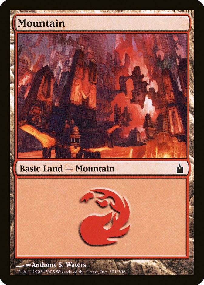 Mountain (301) [Ravnica: City of Guilds] | GrognardGamesBatavia