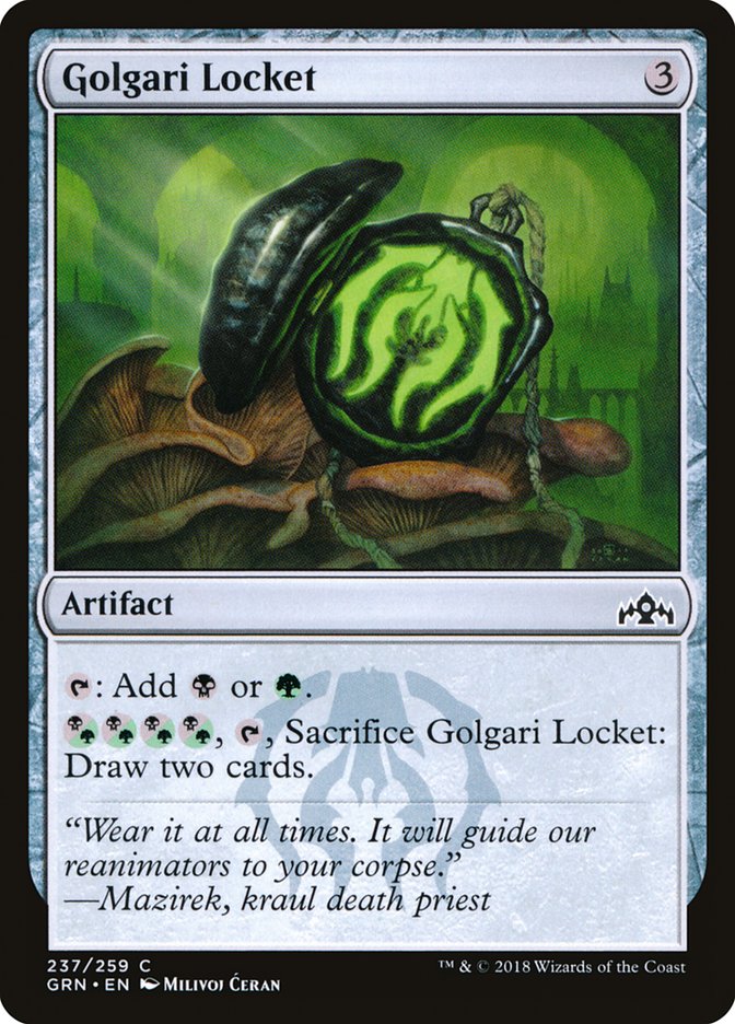 Golgari Locket [Guilds of Ravnica] | GrognardGamesBatavia