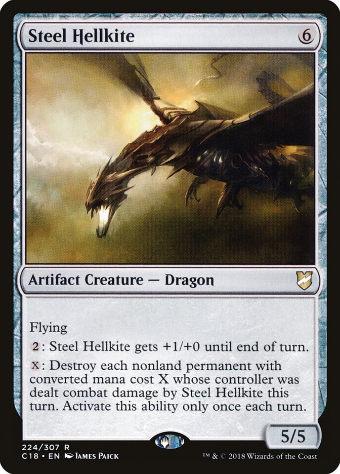 Steel Hellkite [Commander 2018] | GrognardGamesBatavia