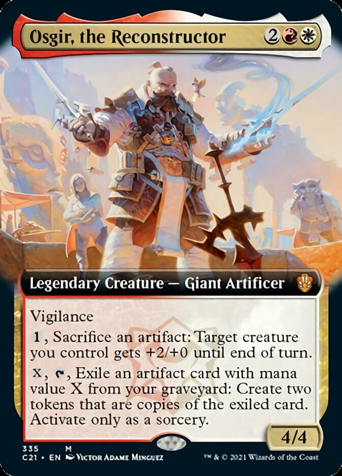 Osgir, the Reconstructor (Extended Art) [Commander 2021] | GrognardGamesBatavia