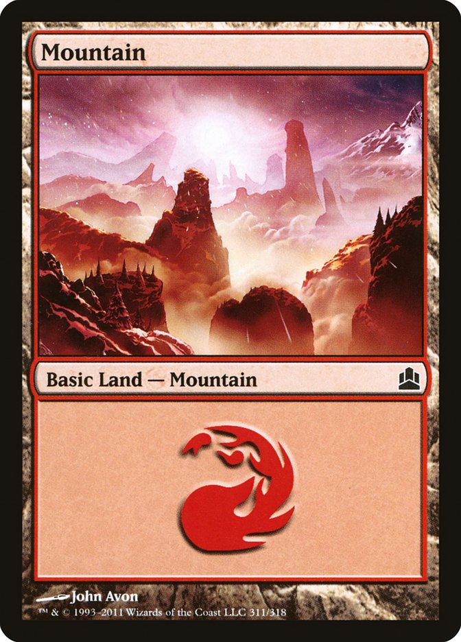 Mountain (311) [Commander 2011] | GrognardGamesBatavia