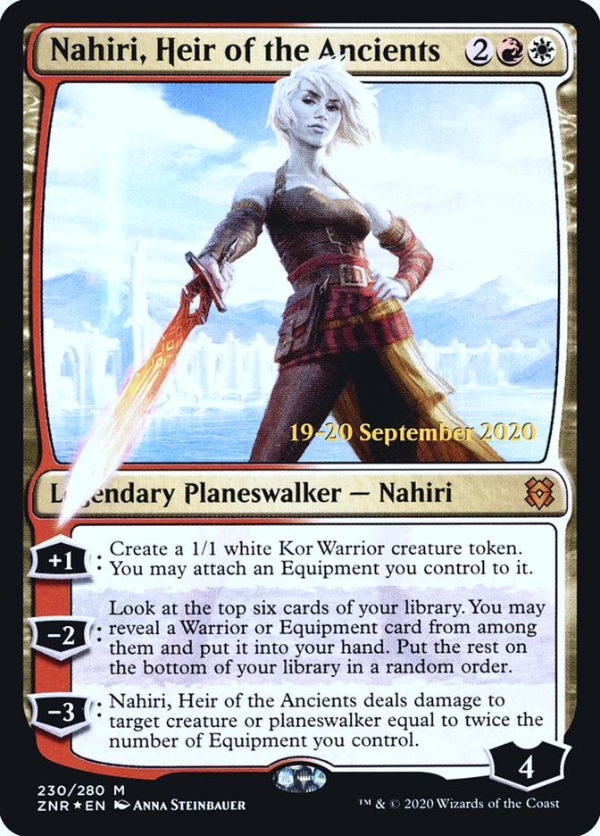 Nahiri, Heir of the Ancients [Zendikar Rising Prerelease Promos] | GrognardGamesBatavia