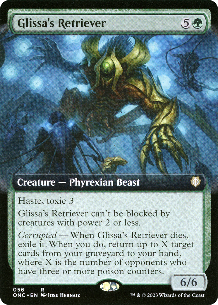 Glissa's Retriever (Extended Art) [Phyrexia: All Will Be One Commander] | GrognardGamesBatavia