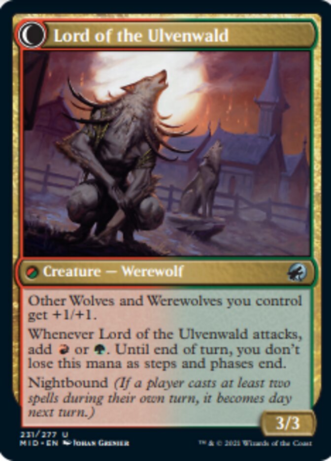 Kessig Naturalist // Lord of the Ulvenwald [Innistrad: Midnight Hunt] | GrognardGamesBatavia