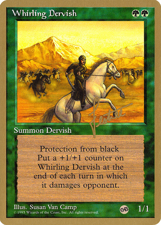 Whirling Dervish (Bertrand Lestree) (SB) [Pro Tour Collector Set] | GrognardGamesBatavia