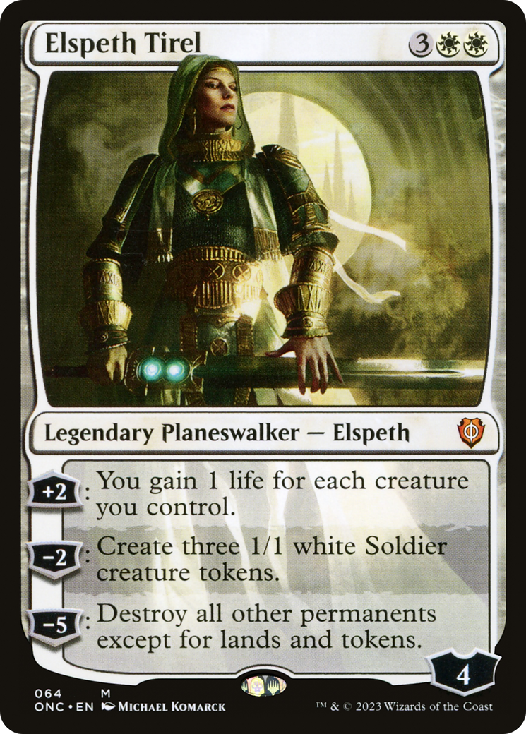Elspeth Tirel [Phyrexia: All Will Be One Commander] | GrognardGamesBatavia