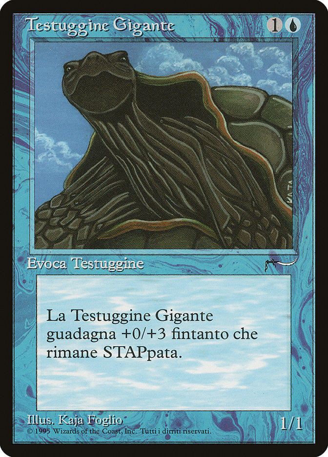 Giant Tortoise (Italian) - "Testuggine Gigante" [Rinascimento] | GrognardGamesBatavia