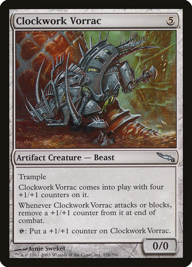 Clockwork Vorrac [Mirrodin] | GrognardGamesBatavia