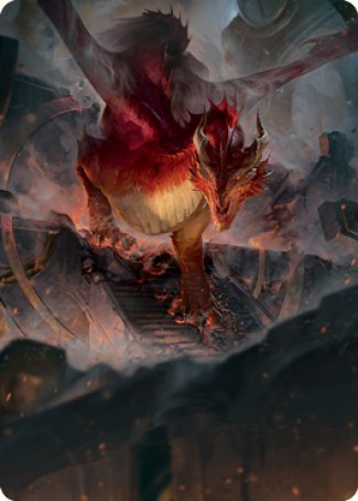 Red Dragon Art Card [Dungeons & Dragons: Adventures in the Forgotten Realms Art Series] | GrognardGamesBatavia