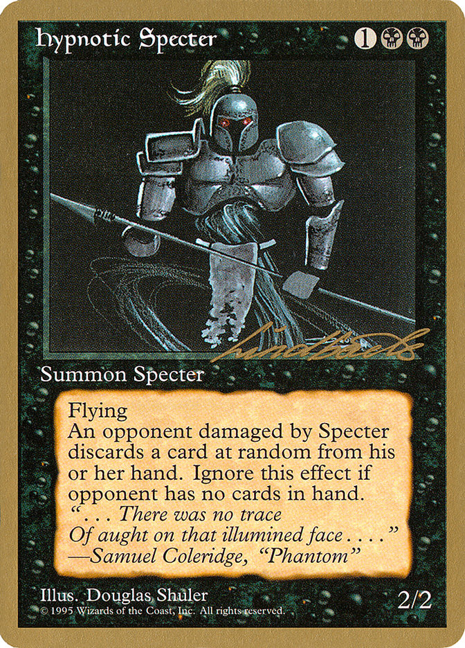 Hypnotic Specter (Leon Lindback) [Pro Tour Collector Set] | GrognardGamesBatavia