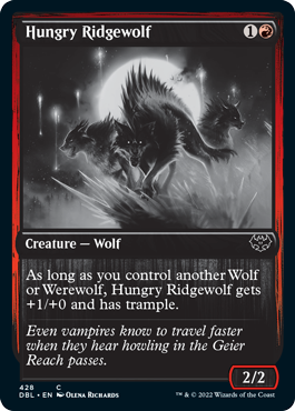 Hungry Ridgewolf [Innistrad: Double Feature] | GrognardGamesBatavia