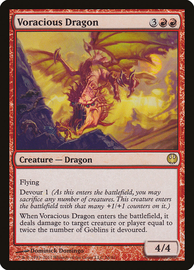 Voracious Dragon [Duel Decks: Knights vs. Dragons] | GrognardGamesBatavia