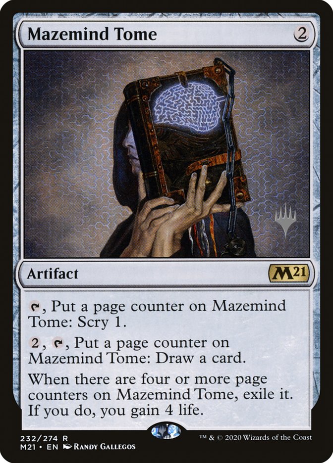 Mazemind Tome (Promo Pack) [Core Set 2021 Promos] | GrognardGamesBatavia