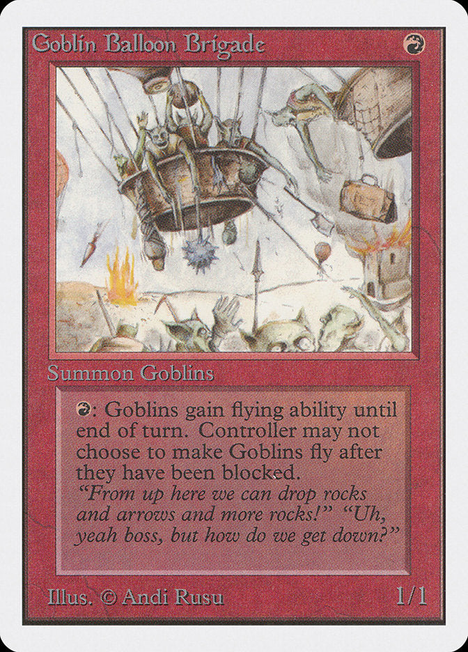 Goblin Balloon Brigade [Unlimited Edition] | GrognardGamesBatavia