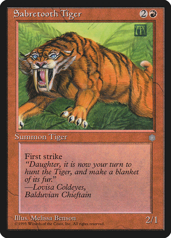 Sabretooth Tiger [Ice Age] | GrognardGamesBatavia