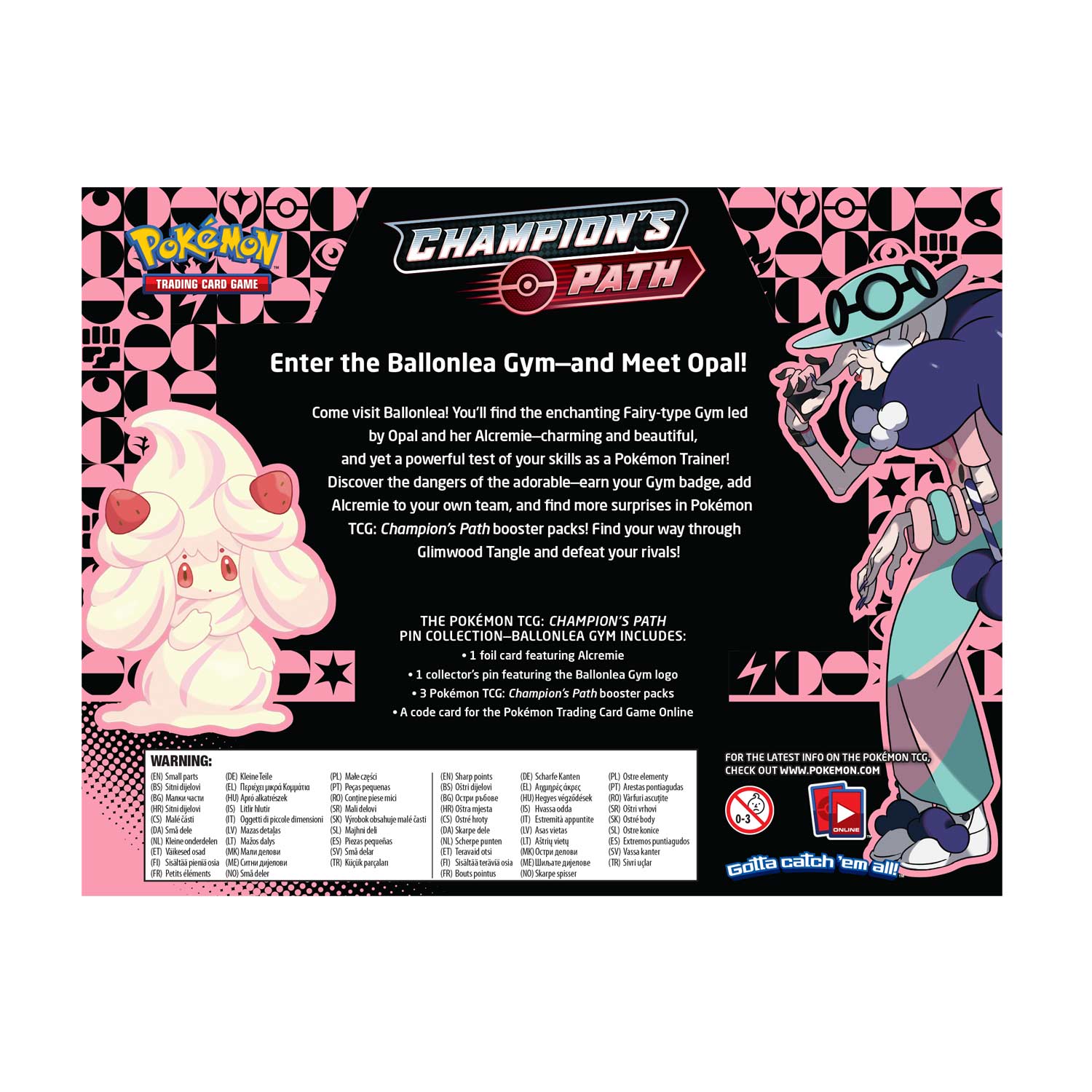 Champion's Path - Pin Collection (Ballonlea Gym) | GrognardGamesBatavia