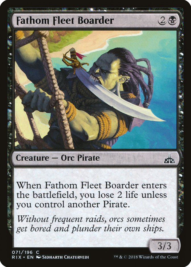 Fathom Fleet Boarder [Rivals of Ixalan] | GrognardGamesBatavia