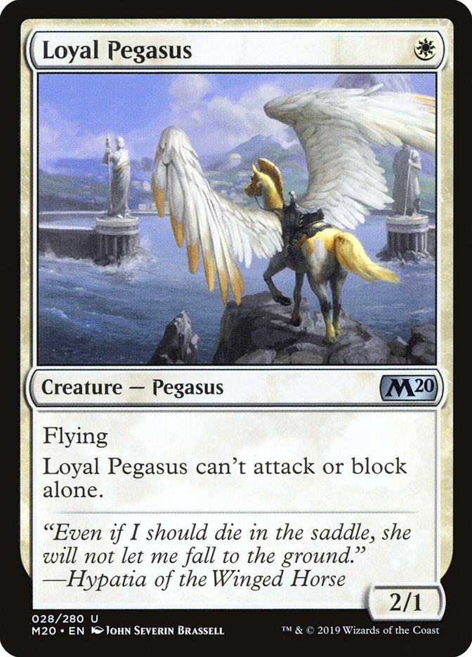 Loyal Pegasus [Core Set 2020] | GrognardGamesBatavia