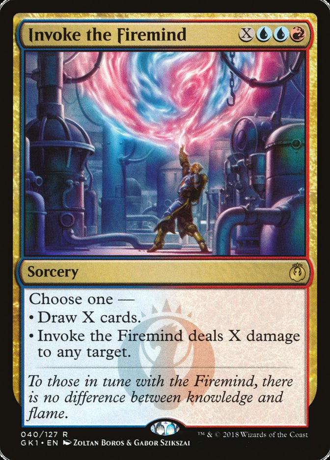 Invoke the Firemind [Guilds of Ravnica Guild Kit] | GrognardGamesBatavia