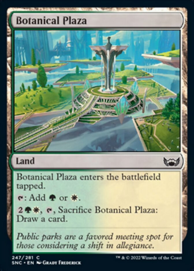 Botanical Plaza [Streets of New Capenna] | GrognardGamesBatavia