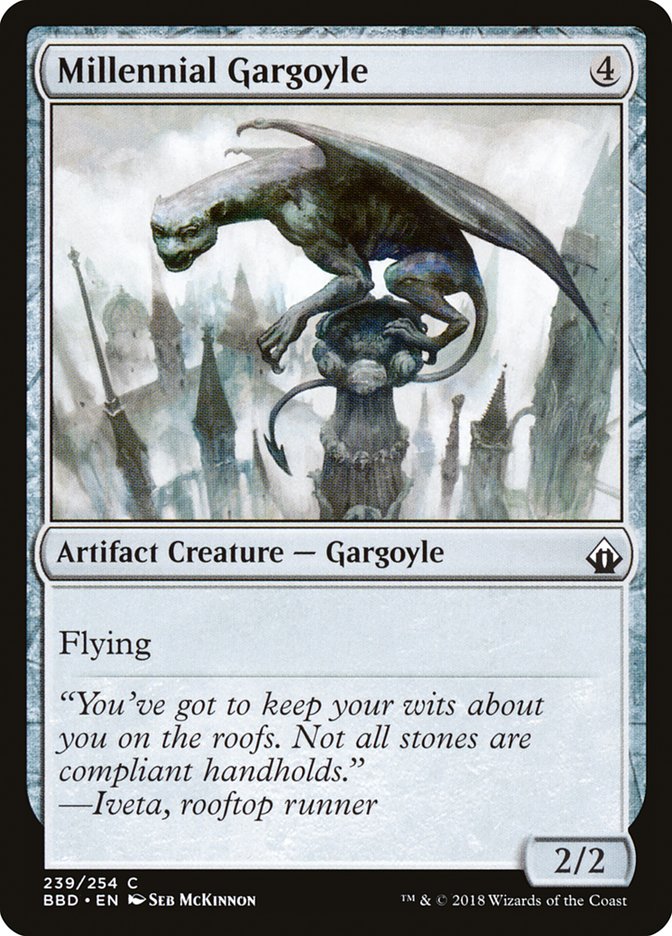 Millennial Gargoyle [Battlebond] | GrognardGamesBatavia