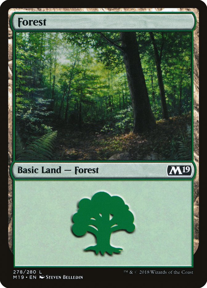 Forest (278) [Core Set 2019] | GrognardGamesBatavia