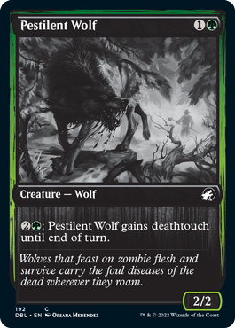 Pestilent Wolf [Innistrad: Double Feature] | GrognardGamesBatavia