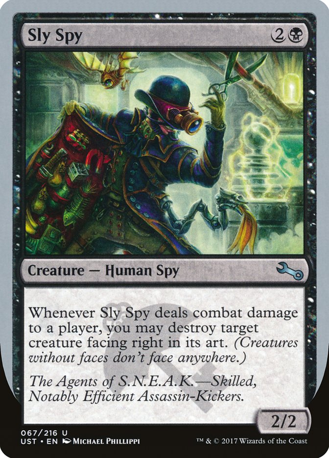 Sly Spy ("Skilled, Notably Efficient Assassin-Kickers") [Unstable] | GrognardGamesBatavia