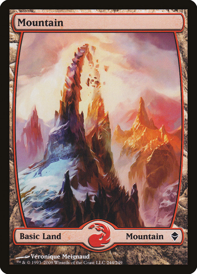 Mountain (244) [Zendikar] | GrognardGamesBatavia