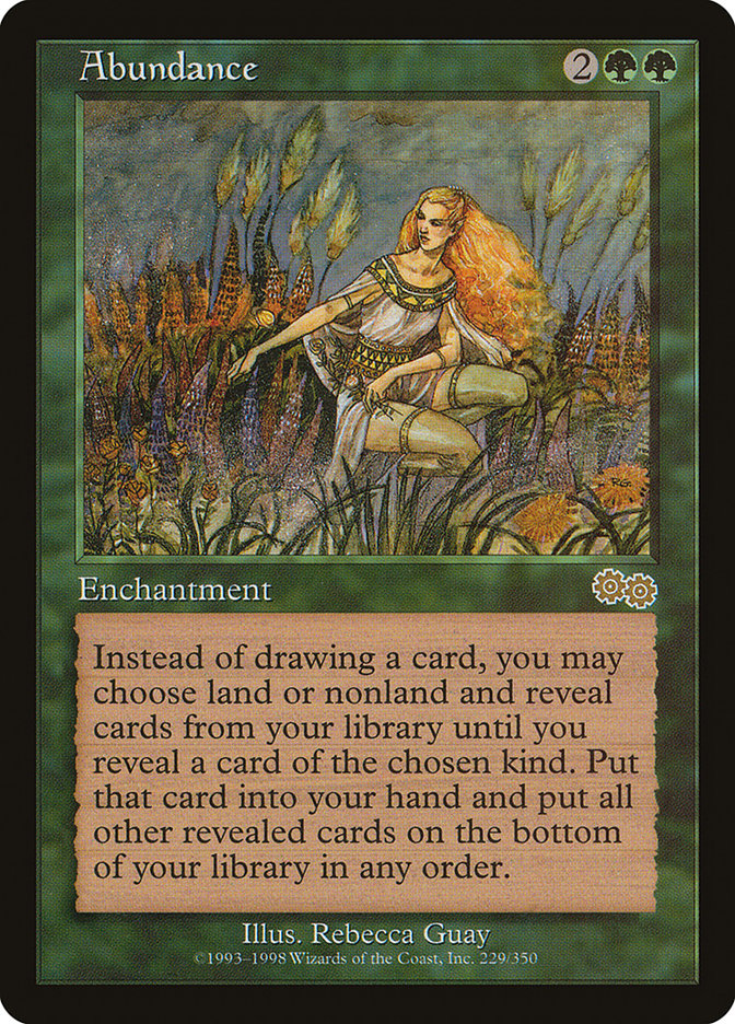 Abundance [Urza's Saga] | GrognardGamesBatavia