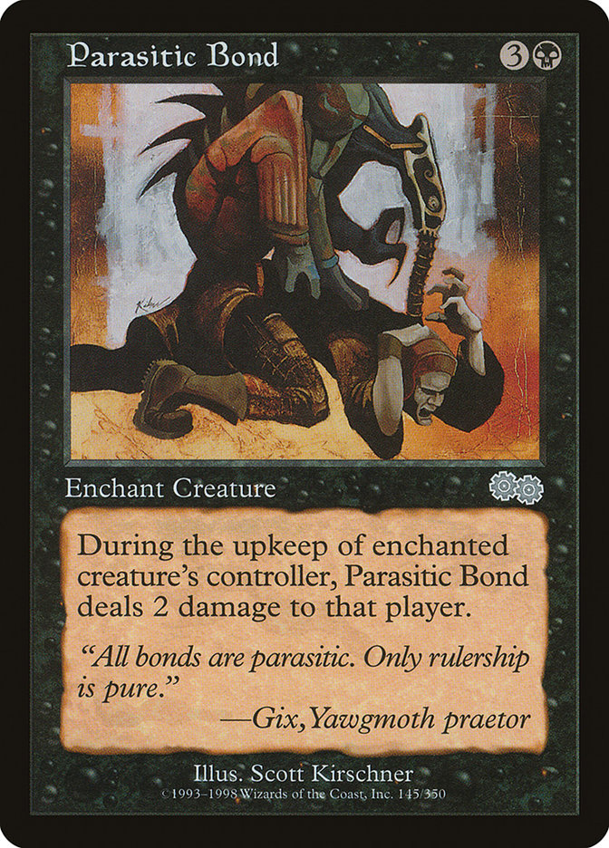 Parasitic Bond [Urza's Saga] | GrognardGamesBatavia